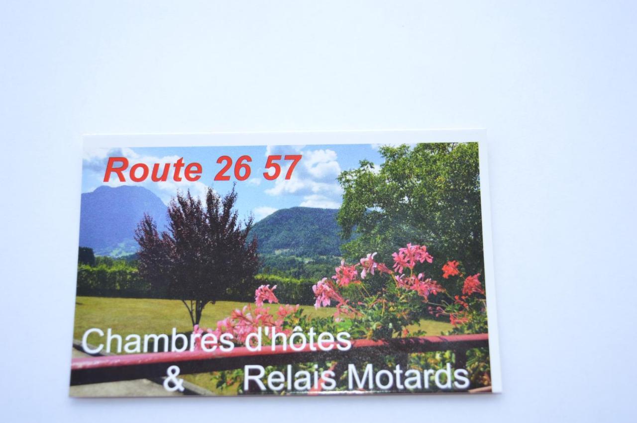 La Motte-en-Beauges Chambres D'Hotes Des Bauges Route 26 57 מראה חיצוני תמונה